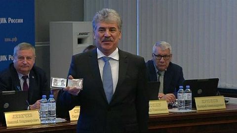 Pavel Grudinin Rossiya prezidentligiga rasman ro‘yxatga olingan ikkinchi nomzod bo‘ldi