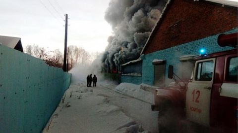 Novosibirsk yaqinida ro‘y bergan yong‘inda 10 nafar chet ellik ishchi halok bo‘ldi