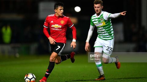 Angliya Kubogi. Aleksis Sanches debyut qilgan o‘yinda “Yunayted” raqibini 4 ta gol farqi bilan mag‘lub etdi