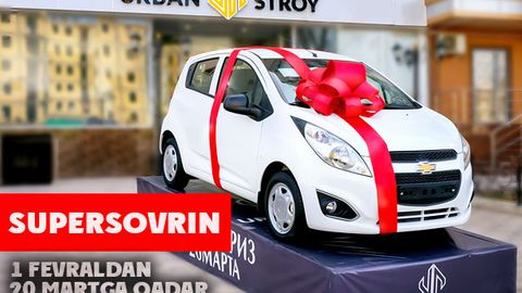 «Urban Stroy»дан 2018 йил 20 мартгача квартира сотиб олинг ва Spark’ка эга бўлинг