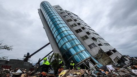 Тайвандаги вайронкор зилзила қурбонлари сони 16 кишига етди