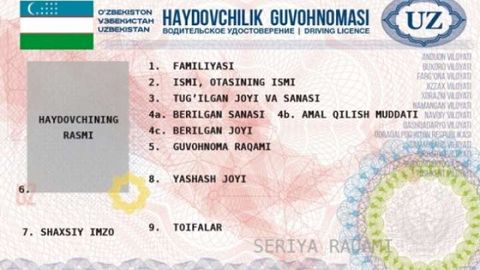 Haydovchilik guvohnomalarini almashtirish qayta boshlandi