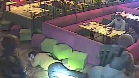 Video: Saakashvilining Kiyevdagi restoranda qo‘lga olinishi