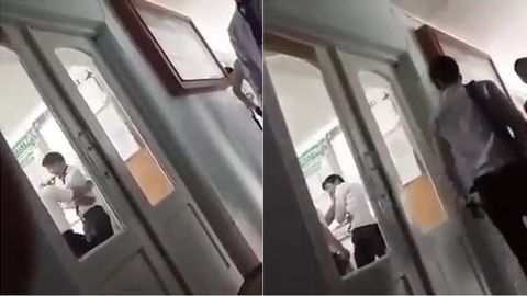O‘zbekistonda o‘qituvchi o‘z o‘quvchisini ayovsiz kaltakladi (video)