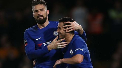 Jeymi Vardi “Lester”ni, Olivye Jiru “Chelsi”ni Angliya Kubogining keyingi bosqichiga olib chiqdi