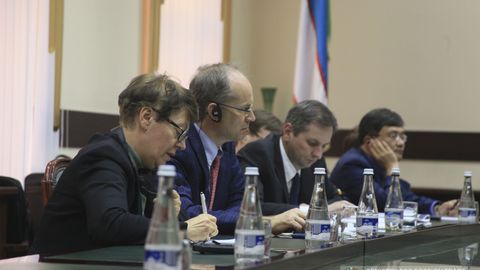 Tashqi savdo vazirligida XVJ delegatsiyasi bilan uchrashuv bo‘lib o‘tdi