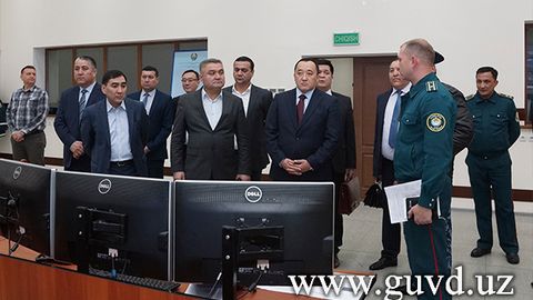Qirg‘iziston Ichki ishlar vazirligi delegatsiyasi Toshkent shahar IIBBga keldi