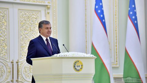 Shavkat Mirziyoyev xorijiy davlatlar elchilarining ishonch yorliqlarini qabul qildi