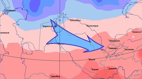 O‘zbekiston hududiga 26—27-mart kunlari nam va sovuq havo oqimi kirib kelishi kutilmoqda