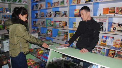 G‘allaorolda militsiya yordami bilan kitob do‘koni ochildi