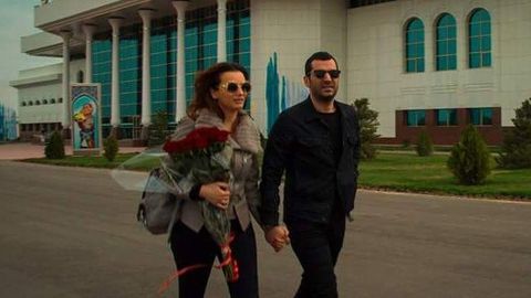 Turkiyalik aktyor Murat Yildirim Scorpion filmida suratga tushish uchun Buxoroga keldi