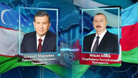 Шавкат Мирзиёев Илҳом Алиевни Ўзбекистонга давлат ташрифи билан келишга таклиф этди