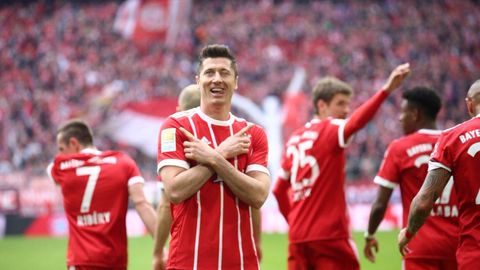 Бундеслига. «Бавария» «Боруссия Дортмунд» дарвозасига жавобсиз 6 та гол йўллади, Левандовскидан хет-трик (видео)