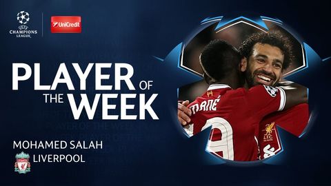 Yevropa Chempionlar Ligasida haftaning eng yaxshi o‘yinchisi aniqlandi