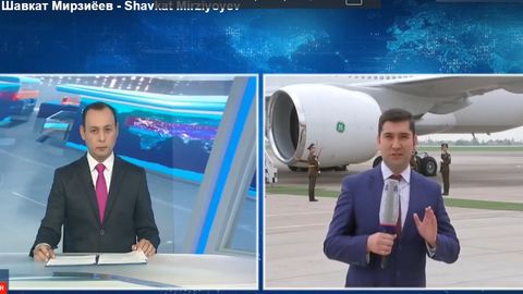 Turkmaniston prezidentining Toshkentga tashrifi to‘g‘ridan to‘g‘ri efirga uzatilmoqda