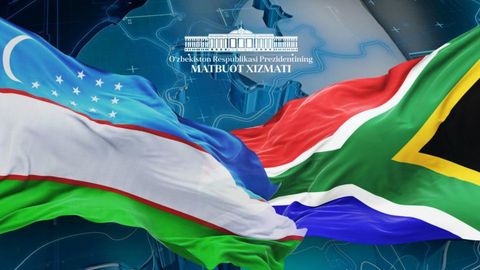 Shavkat Mirziyoyev JAR prezidentini Ozodlik kuni bilan tabrikladi