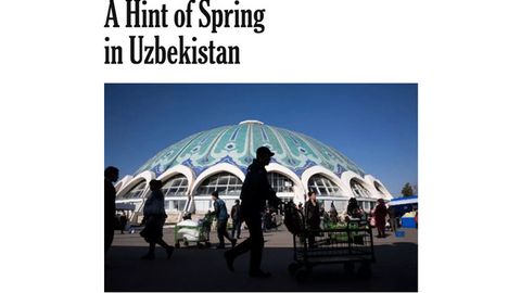The New York Times’да «ўзбек баҳори»га бағишланган таҳририят мақоласи чиқди