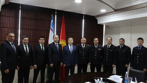 Bosh prokuratura huzuridagi departament delegatsiyasi Qirg‘iziston moliyaviy politsiyasi faoliyati bilan tanishdi