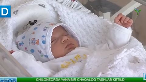 Tashlandiq chaqaloqlar: Militsiya ularning ota-onalarini topishga va’da berdi (video)