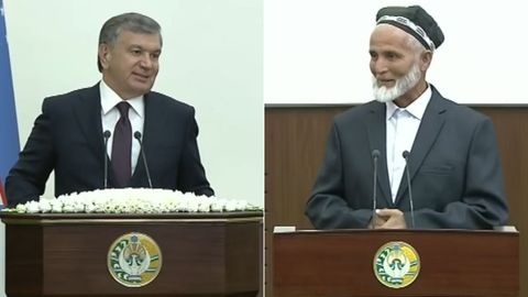 Shavkat Mirziyoyev — sirdaryolik otaxonga: Sizni bu yil oilangiz bilan mening hisobimdan Hajga jo‘natamiz (video)