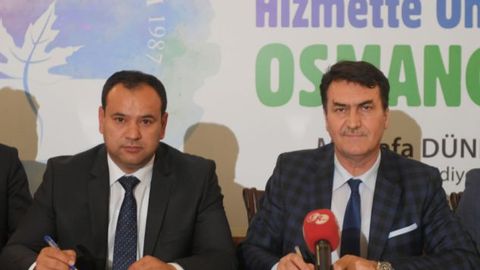 To‘raqo‘rg‘on Turkiyaning Usmong‘oziy tumani bilan birodarlashdi