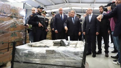 Ispaniyada bananlar ichidan 9 tonna kokain topildi