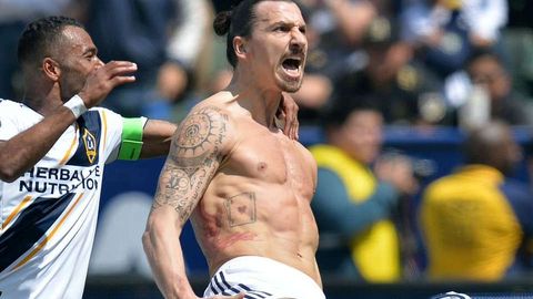 Zlatan Ibragimovich MLS’dagi debyutini 40 metrdan gol urish bilan boshladi (video)
