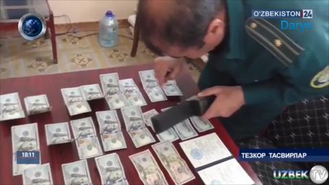 Бухоролик йигит милицияга ишга кириш учун курсдошига пора берди. Курсдоши эса йигитни департаментга топширди (видео)