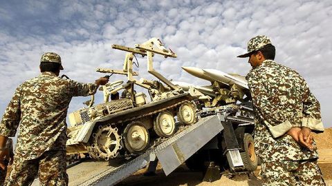 Eron Isroil qo‘shinlari joylashgan nuqtalarga raketa zarbasi berdi