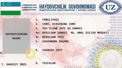 Ўзбекистонда ҳайдовчилик гувоҳномаларини берувчи давлат хизматлари марказлари сони 17 тага етди