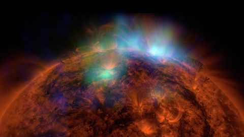 NASA Quyoshning tojsimon teshigi tasvirlangan videoni namoyish etdi