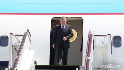 Shavkat Mirziyoyev AQShdan Toshkentga qaytib keldi