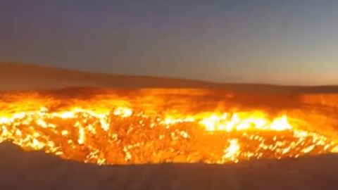 Video: 47 yildan beri olov o‘chmaydigan Turkmanistondagi “Do‘zax darvozasi”