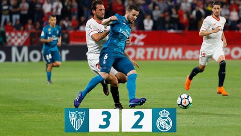 La Liga. 5 ta gol urilgan o‘yinda “Real” “Sevilya”ga yutqazib qo‘ydi