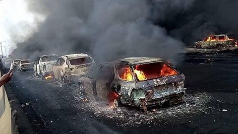 Nigeriyada yoqilg‘i sisternasi yonib ketishi oqibatida 9 kishi halok bo‘ldi