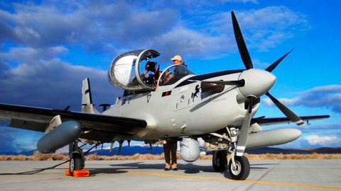 AQShda harbiy samolyot o‘quv parvozi vaqtida halokatga uchradi