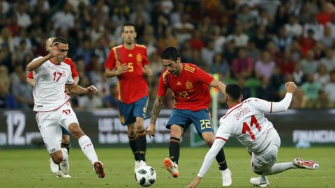 Франция базўр мағлубиятдан қутулиб қолди, Испания ғалабани илиб кетди, Сербиядан йирик ҳисобда ғалаба (видео)