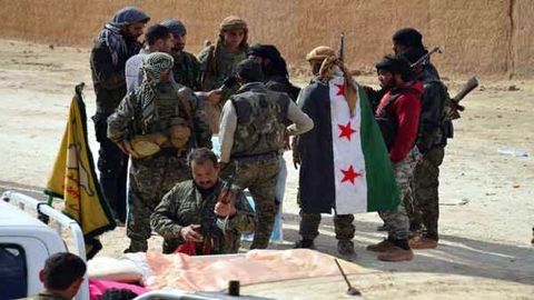 Arab-kurd alyansi Suriya shimoli-sharqida IShIDga qarshi hujum olib bormoqda