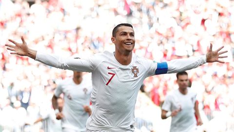 JCh—2018. “To‘xtatib bo‘lmas Ronaldu”. Krishtianuning goli Portugaliyaga Marokash ustidan g‘alaba keltirdi (video)