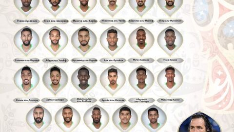 JCh—2018. Saudiya Arabistonining mundialga boradigan yakuniy tarkibi e’lon qilindi