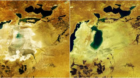 Кун фотоси: Оролга сув қайтдими?