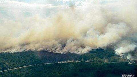 Швецияда йирик ўрмон ёнғинлари ўчирилмайди