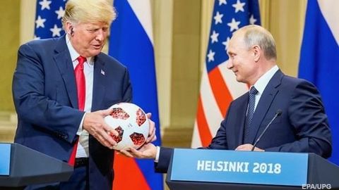 Putin Trampga sovg‘a qilgan to‘p AQSh xavfsizlik xizmati tomonidan tekshirildi