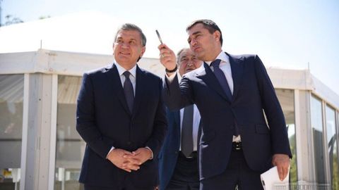 Шавкат Мирзиёев Ядро физикаси институтига ташриф буюрди