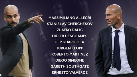 Dalich, Desham, Zidan, Cherchesov, … FIFA yilning eng yaxshi murabbiyi bo‘lishga nomzodlarni e’lon qildi