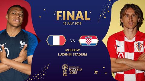 Bugun JCh—2018 finali: Fransiya—Xorvatiya