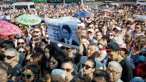 Olmaota shahrida 25 yoshli figurali uchuvchi Denis Ten bilan vidolashuv marosimi bo‘lib o‘tdi (foto)