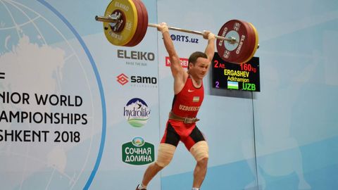 Adhamjon Ergashev — og‘ir atletika bo‘yicha yoshlar o‘rtasida jahon chempioni!
