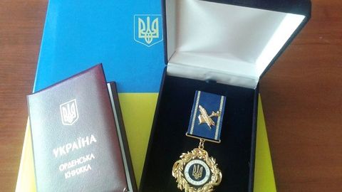 Xorazmlik kollej talabasi Ukraina ordeni bilan mukofotlandi