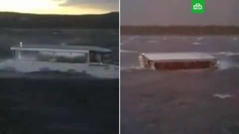 AQShda kema halokatida 17 kishi halok bo‘ldi (video)